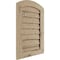 Ekena Millwork Timberthane Hand Hewn Arch Top Faux Wood Non-Functional Gable Vent, Primed Tan, 18"W x 24"H GVURAR18X24DHHPR - alternate 2
